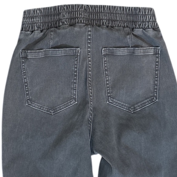 Spanx Stretch Twill Cargo Jogger Pants in Washed Black Women's Size Extra Small - Picture 6 of 14